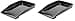 Weber 7579 Plancha Grill Plate for Spirit 300 Series, Black (Pack of 2) - 1