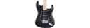 Squier by Fender Affinity Series Stratocaster Junior HSS, Maple Fingerboard, Metallic Black - 2