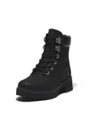 Timberland Mujer Carnaby Cool 6 Inch Botas,Black Nubuck,39.5 EU - 2