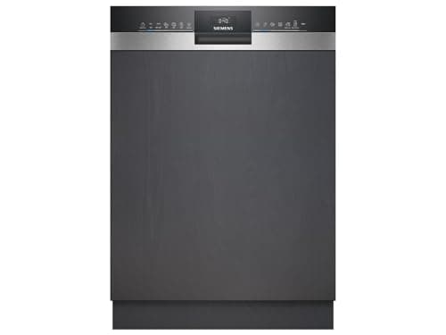 iQ500, lavastoviglie parzialmente integrata, 60 cm, in acciaio inox, SN55YS00CE