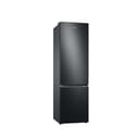 Samsung Kühl-Gefrier-Kombination, Kühlschrank mit Gefrierfach, 203 cm, 390 l Gesamtvolumen, 114 l Gefrierteil, AI Energy Mode, Flaschenregal, Premium Black Steel, RL38C602CB1/EG - 1