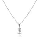 Annika Bella Collana Stella, piccolo ciondolo a forma di stella polare in zirconi cubici, catena in argento Sterling 925, collane celestiali, gioielli da donna, regalo per lei (1 pezzo) - 1