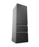 Haier 3D 60 Series 3 HTW3618ENPB Wifi Connected 185cm 60/40 No Frost Fridge Freezer - Slate Black - E Rated - 4