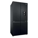 Haier Cube 90 Series 3 American Fridge Freezer - Dark Inox - E Rated - 2
