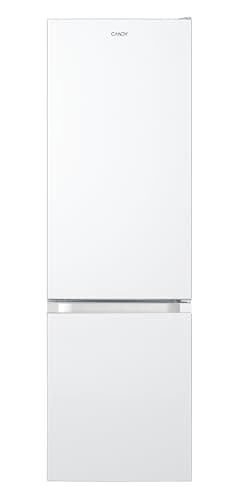 Candy CCG1S 518EW - Frigorífico Combi, Ancho 55cm, Altura 1,80m, 252L, Cajón Verdulero, Control Mecánico de la temperatura, Iluminación LED, Puerta Reversible, 41DB, Blanco