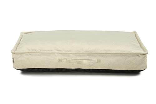 Sesto Senso Premium Dog Bed Pet Pillow Memory Foam M 70x50 beige ecru ivory