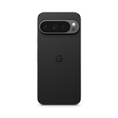 Google Pixel 9 Pro - Unlocked Android Smartphone with Gemini, Triple Rear Camera System, 24-Hour Battery, and 6.3" Super Actua Display - Obsidian, 128GB