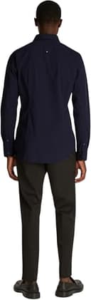 Calvin Klein Uomo Camicia Slim Stretch Shirt Maniche Lunghe, Blu (Night Sky), S - 2