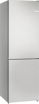 Bosch Serie 4, Freistehende Kühl-Gefrier-Kombination mit Gefrierbereich unten, 186 x 60 cm, Metall-Optik, Total No Frost, KGN362LAF - 14