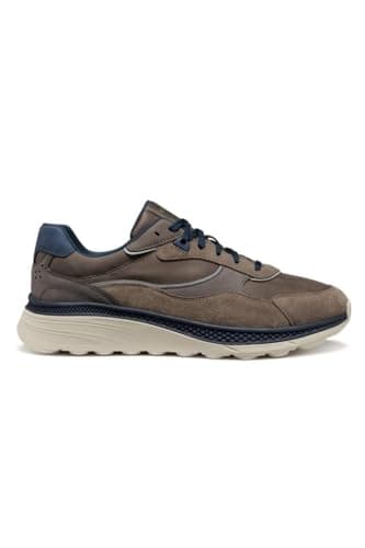 Geox U SPHERICA ACTIF X1 Sneaker, da Uomo, Grigio, 44 EU, Grigio., 44 EU