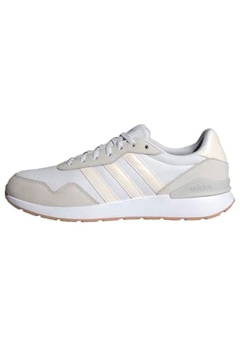 adidas Donna Run 60s 4.0 Shoes, Cloud White/Chalk White/Grey One, 41 1/3 EU