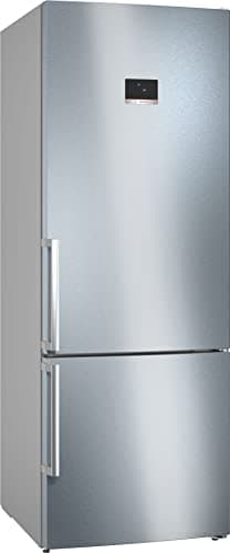 Bosch Serie 4 KGN56XIDR Frigorífico combinado de libre instalación, 193 x 70 x 80, D, 400 l , NoFrost, Acero Inoxidable