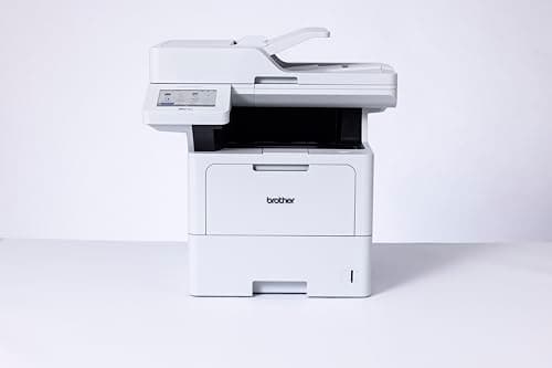 Brother MFCL6710DW Multifunzione Laser Monocromatica 4 in 1(Stampa/Copia/Scan/Fax),50 ppm,Stampa e Scan Fronte/Retro Auto,Touchscreen 12,7 cm,Connettività cablata e WiFi,Inbox Toner da circa 6000 pag