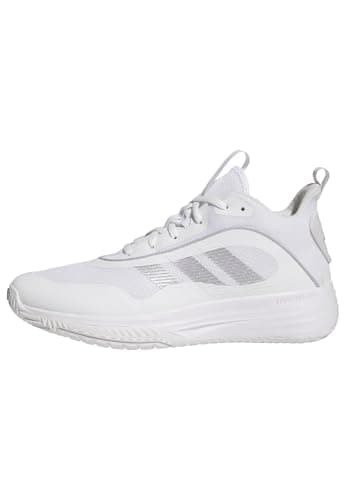 Adidas Uomo OWNTHEGAME 3.0 Shoes, Ftwr White/Silver Met./Grey One, 44 2/3 EU
