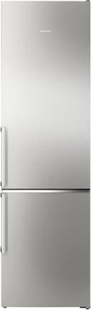 Siemens KG39NAIAU iQ500 Freistehende Kühl-Gefrier-Kombination, Gefrierbereich unten, 363 l, Total noFrost, hyperFresh, extrem leise, LED Beleuchtung, 203 x 60 cm, Gebürsteter Stahl AntiFingerprint - 1