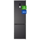 CHIQ Kühlschrank mit Gefrierfach No Frost | 356 L | 200 cm H, 60 cm B, 63 cm T| Smart Kontrol, Eco Mode, Leise 35 dB | 4-Sterne-Gefrieren, Schnellkühlung, LED-Touch-Display | FBM351NEI42 - 1
