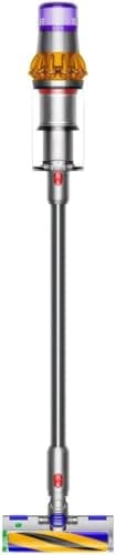 Dyson V15 Detect Absolute Stick Vacuum, Powder Yellow/Iron/Nickel - 1