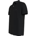 Tommy Hilfiger Men's Regular Fit Short Sleeve Polo Shirt, Black (Black), S - 3