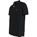 Tommy Hilfiger Polo de Manga Corta Hombre Regular Fit, Negro (Black), S - 3