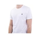 Polo Ralph Lauren Herren Slim Fit T-Shirt Tee - Shirts 710680785003, Einfarbig, Gr. Large, Weiß (White A1000) - 3