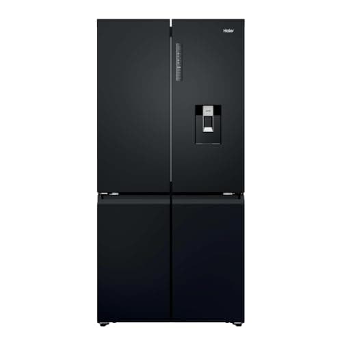 Haier Cube 90 Series 3 American Fridge Freezer - Dark Inox - E Rated