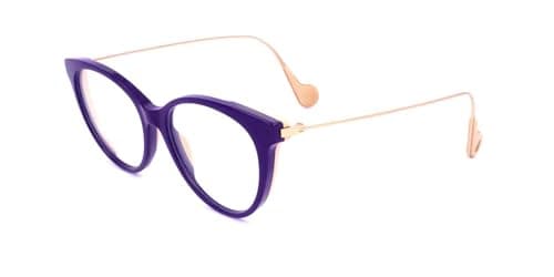 Moncler ML5071 Shiny violet 53/16/140 Damen Brillen