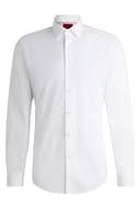 HUGO Kenno, Camicia, Bianco (Open White 199), 41, da Uomo - 1