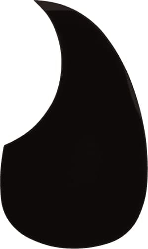 MARTIN Plaque de protection noire Pickguard, Guitare acoustique style D-28 et D-35 (PGBO)