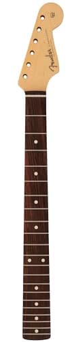 Fender Made in Japan Traditional II 60's Stratocaster Neck, 21 Vintage Frets, 9.5" Radius, U Shape, Rosewood - 1