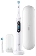 Oral-B iO Series 8 - Cepillo de dientes eléctrico, 2 cabezales de cepillo, 6 modos de cepillado para el cuidado dental, regalo de San Valentín para él o ella, pantalla y estuche de viaje, diseñado por - 1