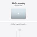 Apple 15" MacBook Air Laptop, M5 Chip mit 10‑Core CPU und 10‑Core GPU: Entwickelt für KI, 15,3" Liquid Retina Display, 16 GB gemeinsamer Arbeitsspeicher, 512 GB SSD, Touch ID, WLAN 7; Himmelblau - 5