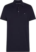 Tommy Hilfiger Men’s Short Sleeve Essential Cotton Knitted Dick Polo Shirt, Blue (Desert Sky), L - 4