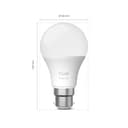 Philips Hue Essential Smart LED A60 Bulb, White and Color Ambiance, B22 Base, 8W, 2200K-6500K, 806 Lumens, Dimmable, Works with Alexa, Google Assistant, and Apple Home, 2 Pack - 10