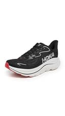 Hoka Mens Clifton 10, Black/Silver, 9 UK - 1