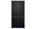 Haier HCR39F19ENPT Freestanding French Style 90cm Wide 646 Litre Capacity Frost Free Four Multi Door Fridge Freezer - Slate Black - Width 908 x Depth 748 x Height 1905 (mm) - 1