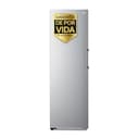 LG GFT41PZGSZ - Congelador No Frost Total, 1 Puerta, Compresor Smart Inverter, de 355 L y 186 cm, Congelador Vertical con Funcion de Congelacion Rapida, Color Inox - 1