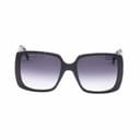GUCCI SUNGLASSES GG0632S-001 BLACK-BLACK-GREY 56 WOMENS - 2