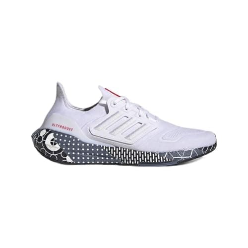adidas Men's Ultraboost 22 Running Shoes, Ftwr White Ftwr White Vivid Red, 11 UK