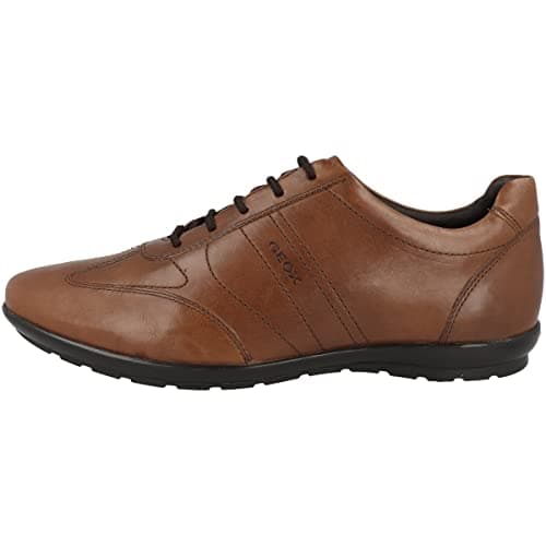 Geox Uomo Symbol B, Zapatos Hombre, Marrón Browncotto, 41.5 EU