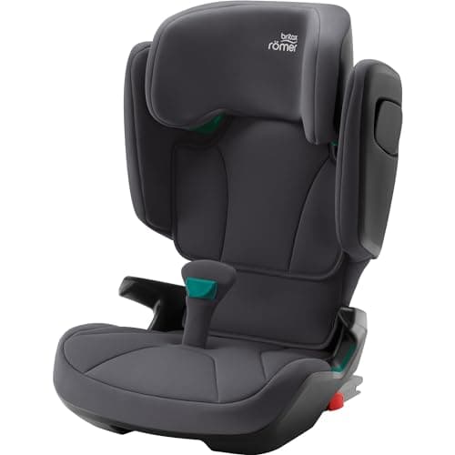 Britax Römer Silla de coche KIDFIX 2 Z-LINE, para niños de 100-150 cm (i-Size) con y sin ISOFIX, 3,5-12 años, Midnight Grey
