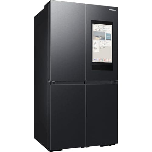 Samsung Frigorifero a 4 Porte Family Hub AI RF65DG9H0EB1/EF, Con AI Vision Inside, Wifi+AI Energy Mode, Beverage Center, Metal Back, 636 L, LxAxP: 91,2 x 183 x 72,3 cm, Antracite