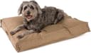 jamaxx-pets® Premium Hundekissen Hundematte Canvas Waschbar Orthopädisch Memory Foam Visco-elastische Füllung, Weiches Hundebett kleine Hunde PDB1007 (Coffee-braun, L 65 x B 50 x H 15 cm) - 1