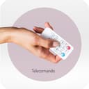 Sdraietta MoMi KENANI SAND per bambini fino a 9 kg, con display LED, telecomando, Bluetooth, alimentazione a batteria o elettrica, cintura di sicurezza a 5 punti, aro e giocattoli - 8