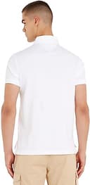 Tommy Hilfiger Men’s Short Sleeve 1985 Slim Fit Polo Shirt, White (White), L - 2