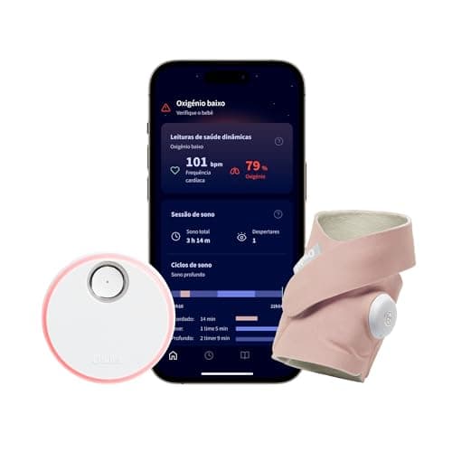 Owlet Dream Sock® - Smart Baby Monitor - Track Live Pulse (Heart) Rate, Oxygen in Infants