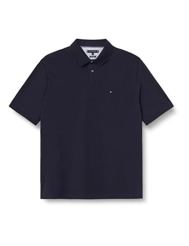 Tommy Hilfiger Mens BT -1985 Regular Polo -B MW0MW41264 S/S Polo, Blue, XXL, Blau (Desert Sky), XXL