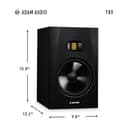 Adam T8V Studio Monitor Active - Altavoces RMS de 50+20 W - 7