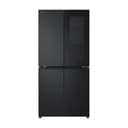 LG GMV860EPDE SLIM Multi- Door Kühl/-Gefrierkombination | InstaView | 530 L | Total No Frost | Slim Fit - nur 83,5 cm breit | Schwarz - 1