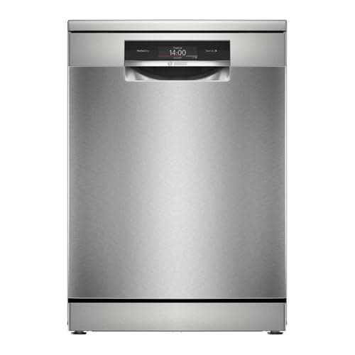 Bosch - Lavavajillas libre instalación, 60 cm. de ancho, Serie 8, Home Connect, PerfectDry, AquaStop, Acero, SMS8TCI04E