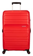 American Tourister Sunside - Spinner L, Erweiterbarer Koffer, 77 cm, 106/118 L, Red (Sunset Red) - 1